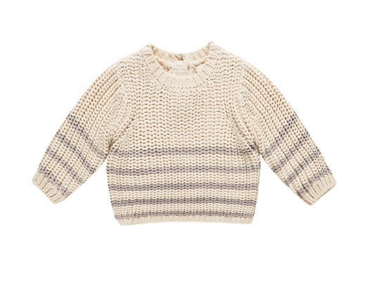 Rex Sweater Fog Stripe