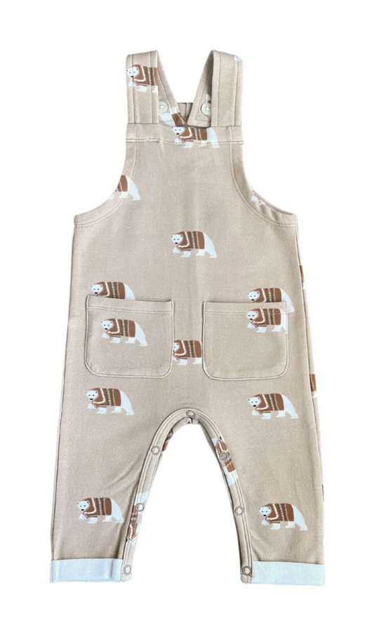 Polar Bear Pocket Overalls