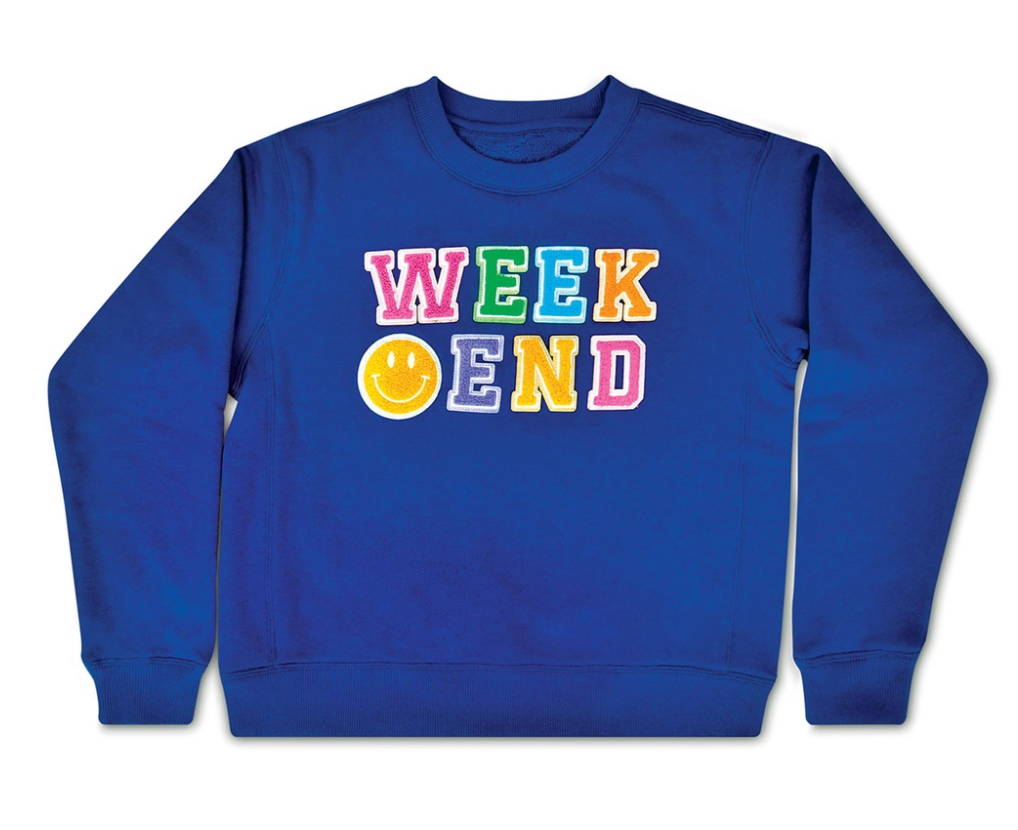 Weekend Midnight Blue Crewneck