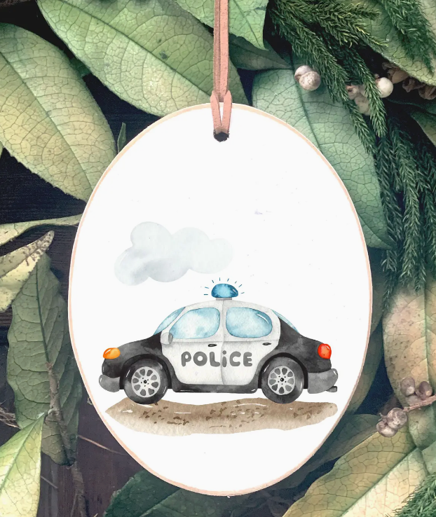 Police Car Ornament