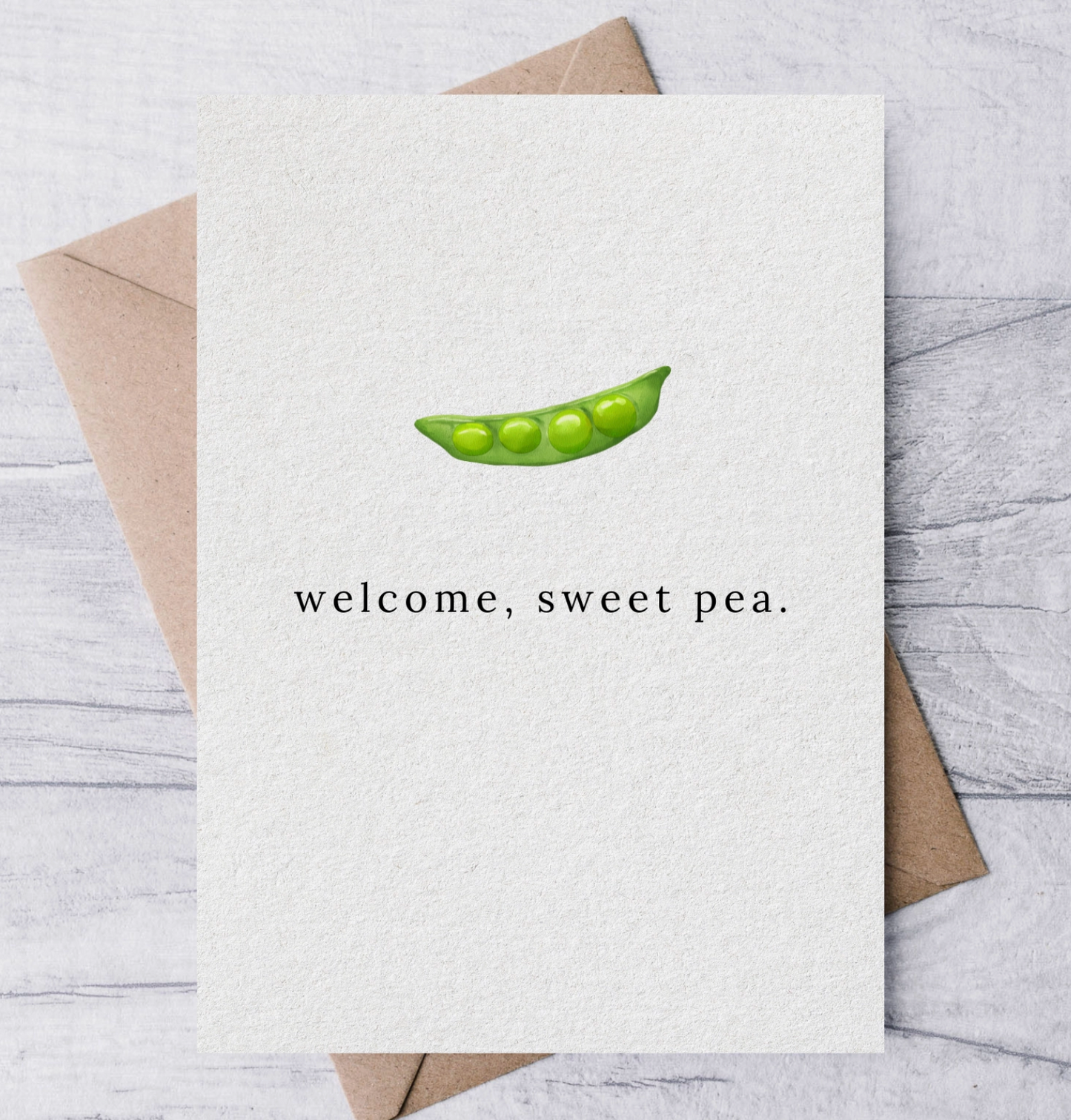 Welcome, Sweet Pea