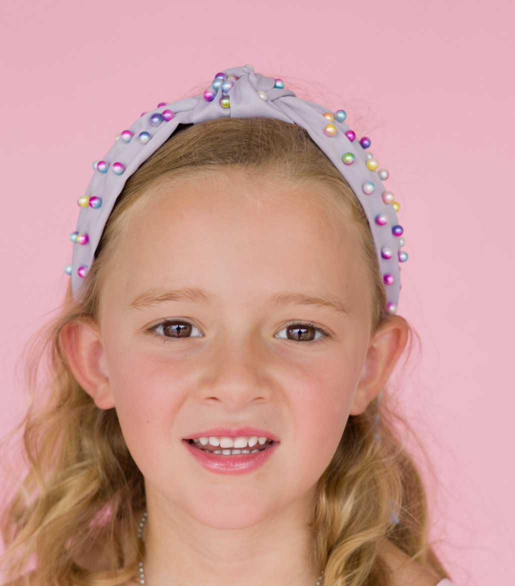 Candy Pearl Knotted Headband