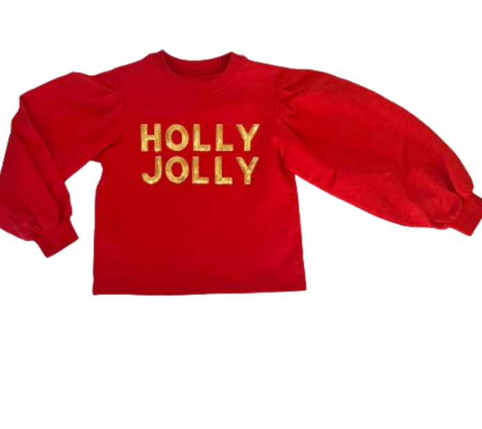 Kids Holly Jolly Sweatshirt