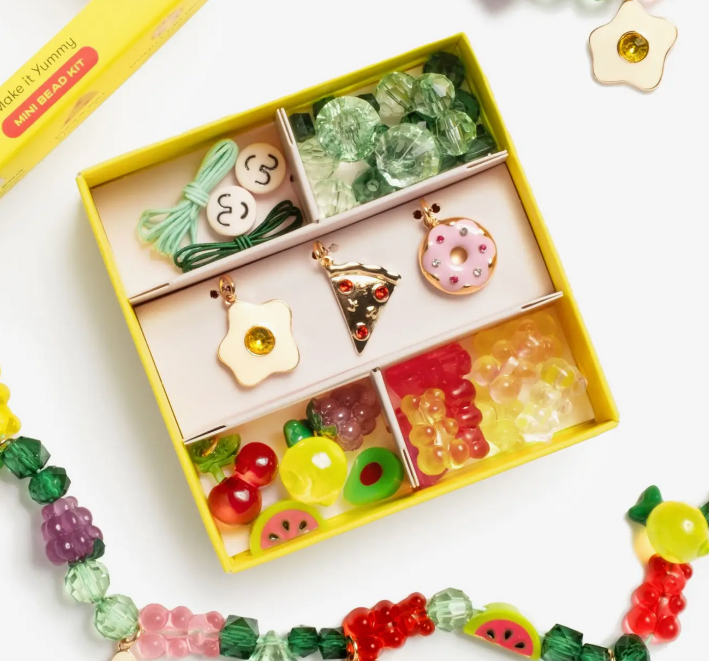 Food Charm Theme Mini Bead Kit