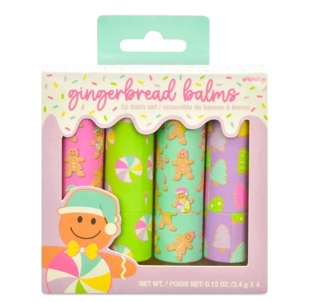 Gingerbread Lip Balm Set