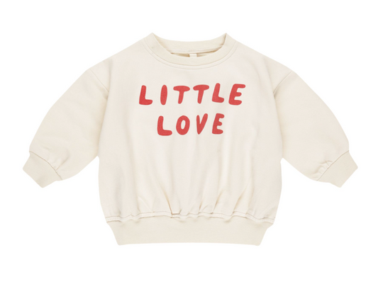 Relaxed Fleece Sweatshirt || Little Love