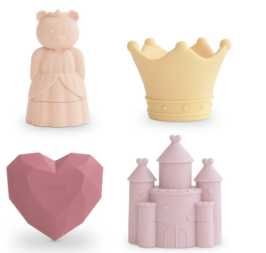 Princess Mold Free Bath Toy Set