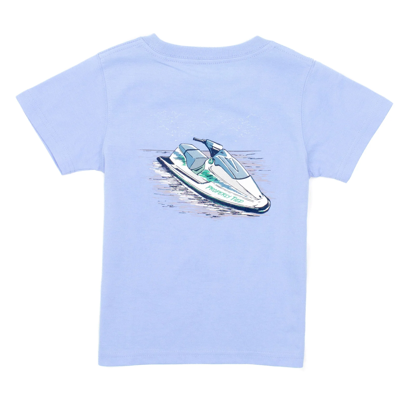 Boys Jet Ski Light Blue SS Tee