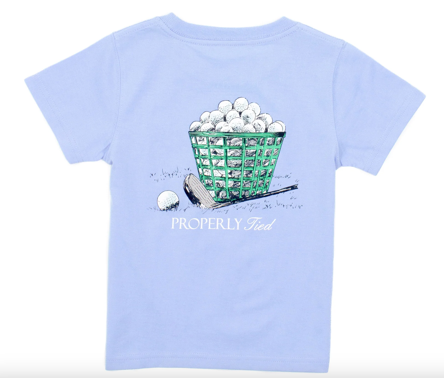 Boys Range Light Blue SS Tee