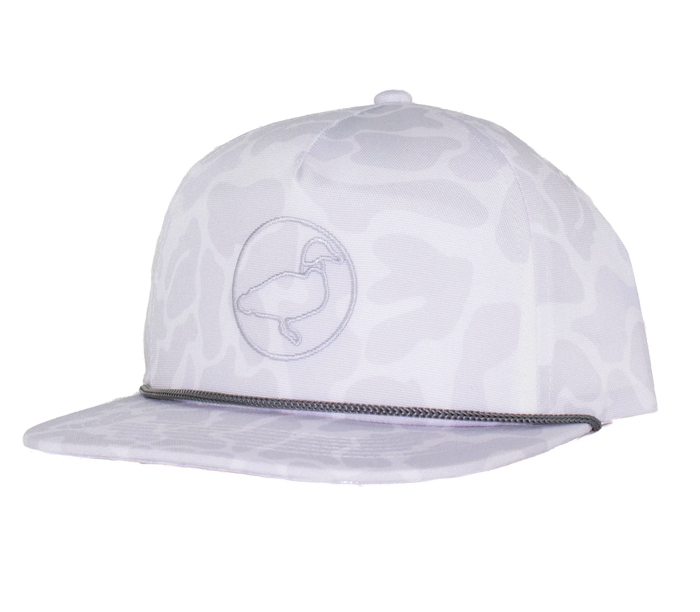 Boys Polar Camo Rope Hat