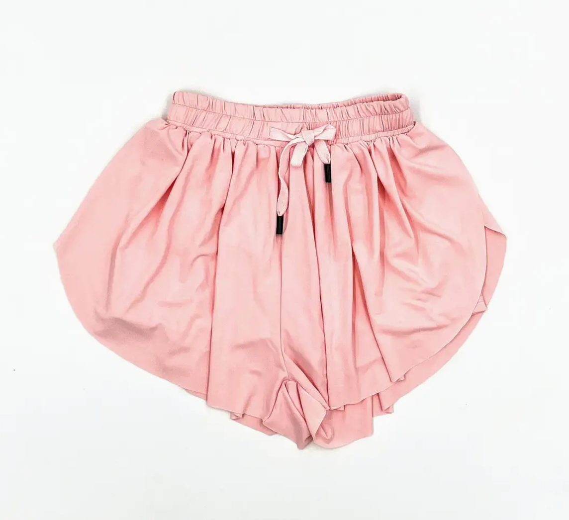 Light Pink Butterfly Short