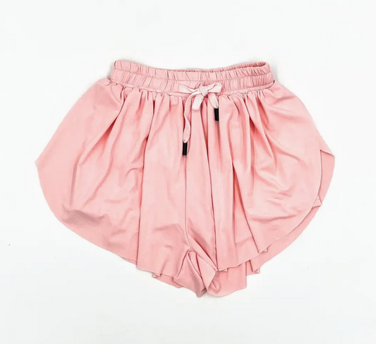 Light Pink Butterfly Short