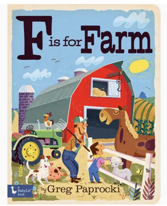 F Is For Farm: Alphabet Board Book