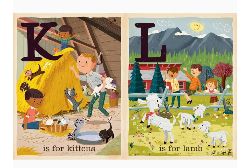 F Is For Farm: Alphabet Board Book