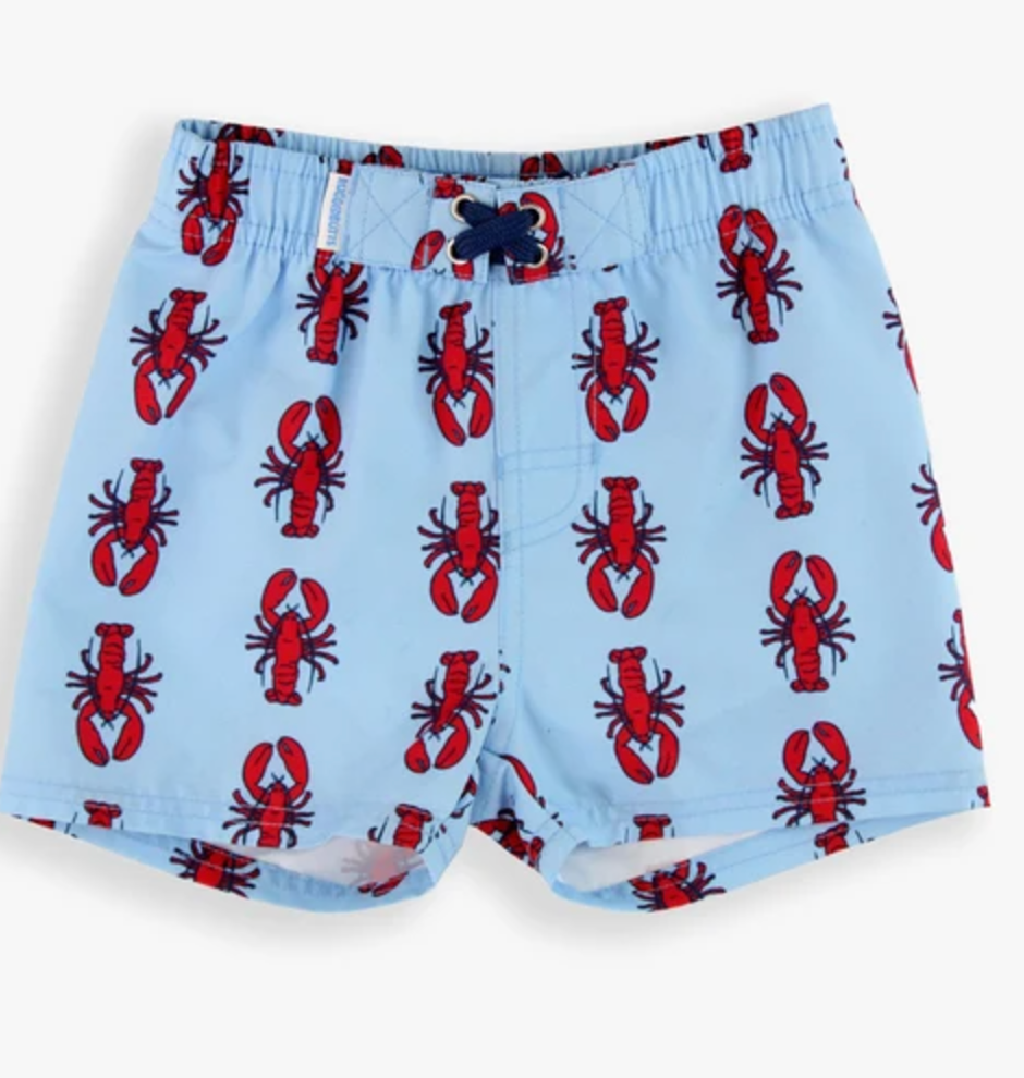 My Little Lobster Swim Trunks