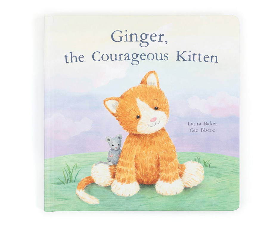 Ginger, the Courageous Kitten Book