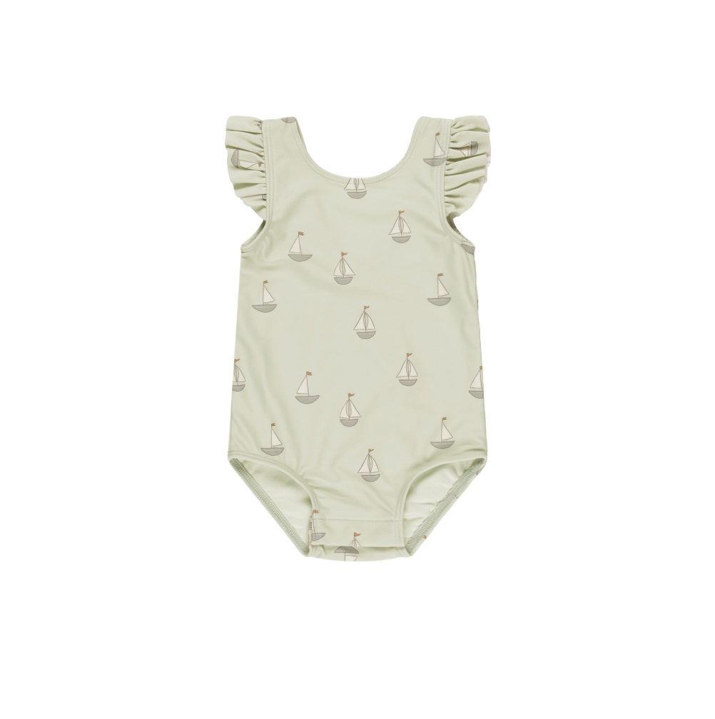 Scoop Back One-piece Sailboats