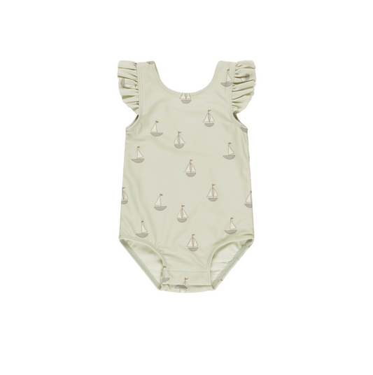 Scoop Back One-piece Sailboats