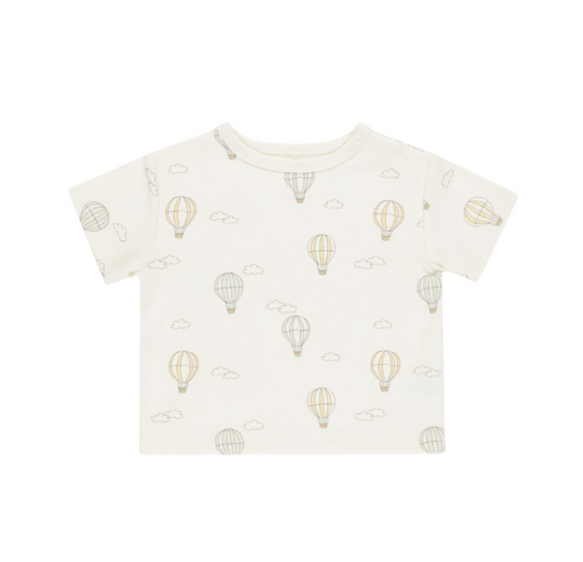 Boxy Tee || Hot Air Balloons