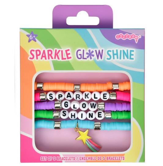 Sparkle Glow Shine Bracelet Set