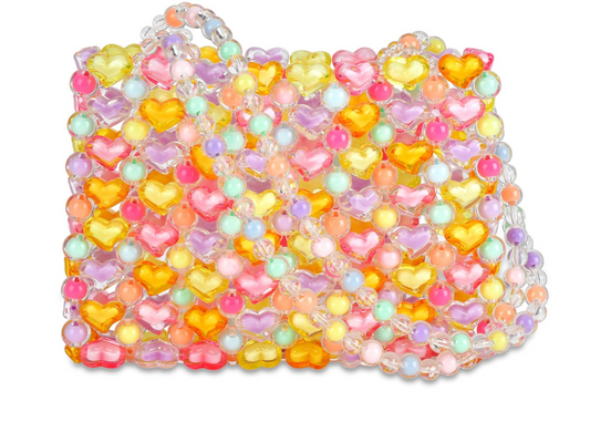 Beaded Pastel Bag