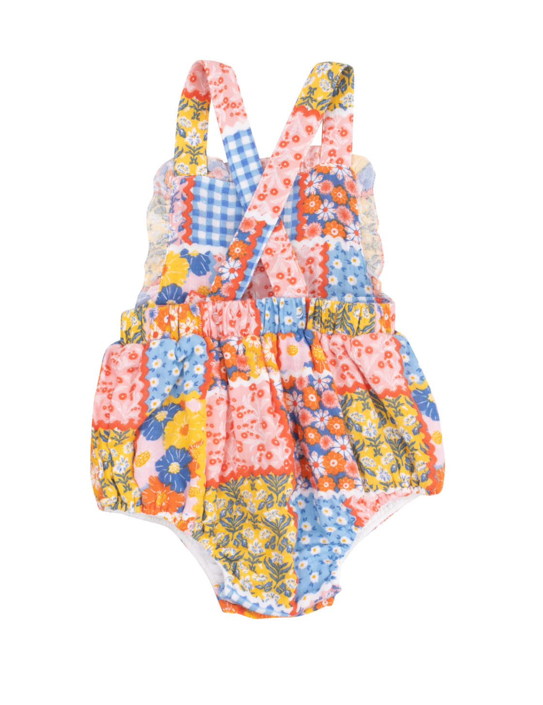 Ric Rack Patchwork Ruffle Bubble