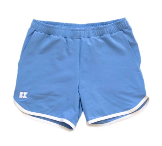 Sky Blue Retro Super Short