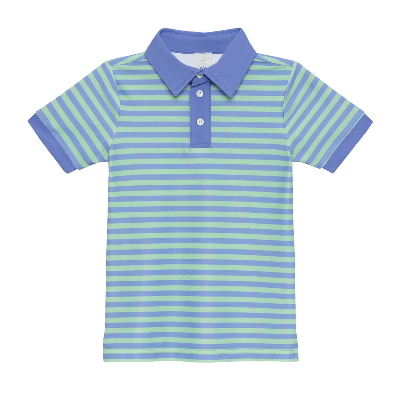 Blue/Green Stripe Polo