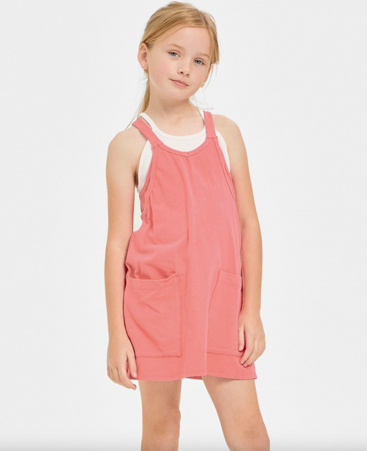 Tank Dress with Built in Romper Lining