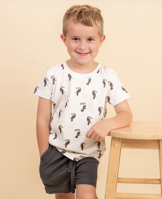 Toucan Organic Tee + Short Set