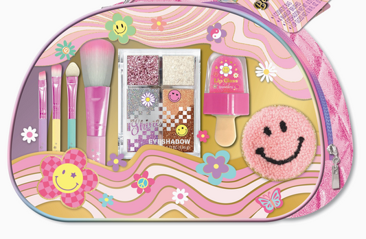 Glamz Beauty Bag,Groovy Flower