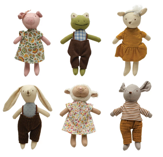 Plush Animal in Clothes
