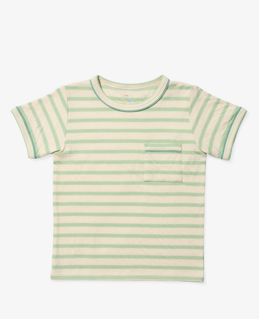 Willie Sport T-Shirt - Kiwi Stripe