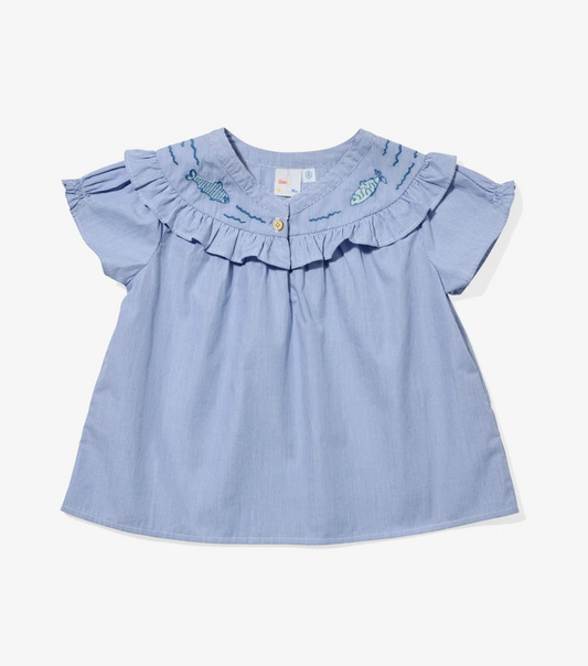 Margo Blouse - Fish