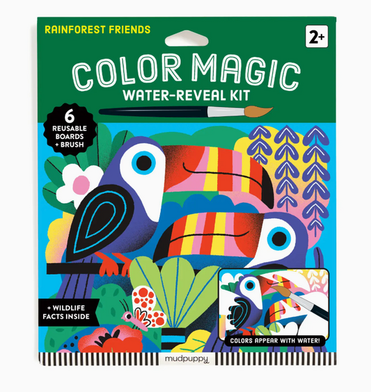Rainforest Friends Color Magic Water-Reveal Kit
