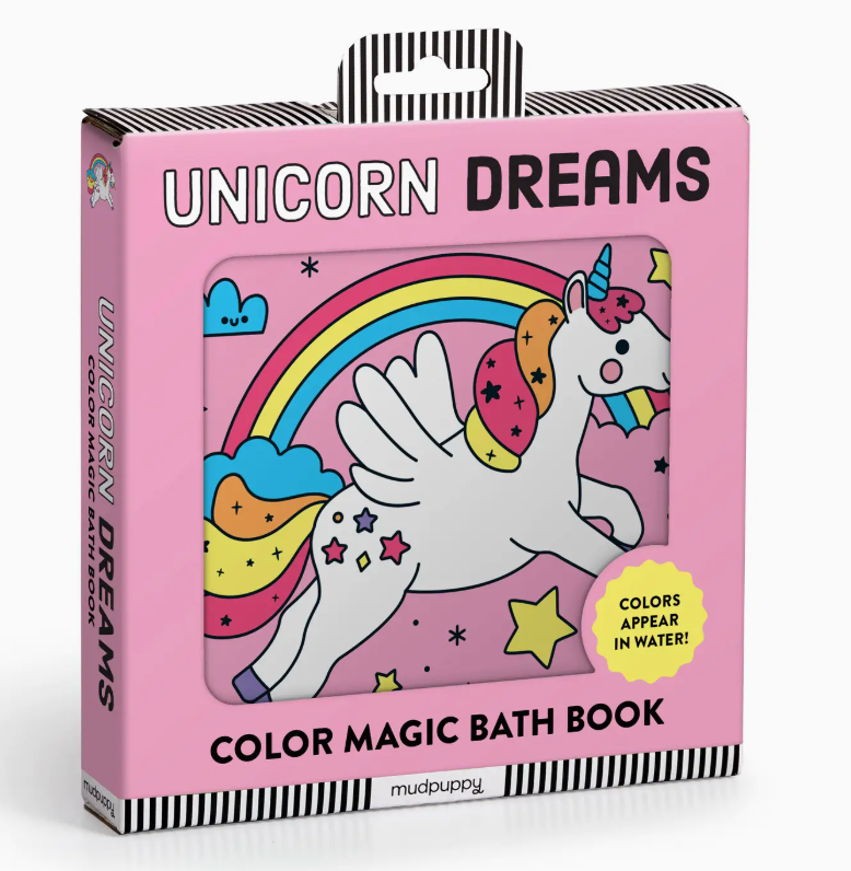 Unicorn Dreams Color Magic Bath Book