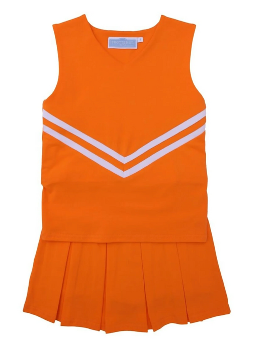 Cheer Uniform (18in. Doll)- Orange