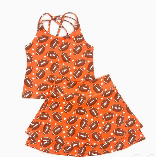 Orange Gameday Printed Set