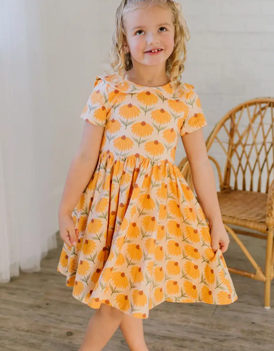 Elizabeth Dress in Sunflower