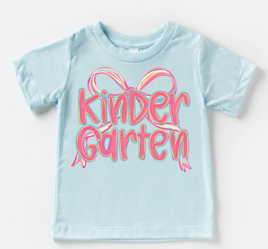 Kindergarten Back to School Tee