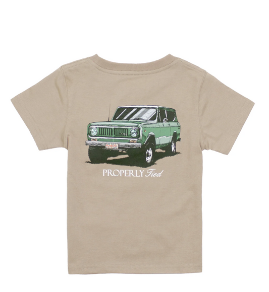 Boys Joyride SS Sand