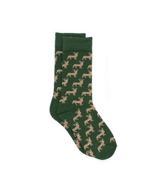 Boys Lucky Duck Socks Whitetail