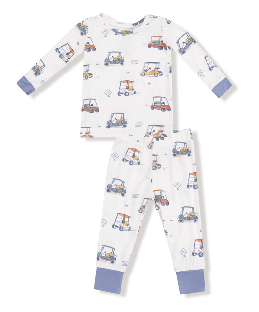 Zooming Golf Carts - L/s Loungewear Set