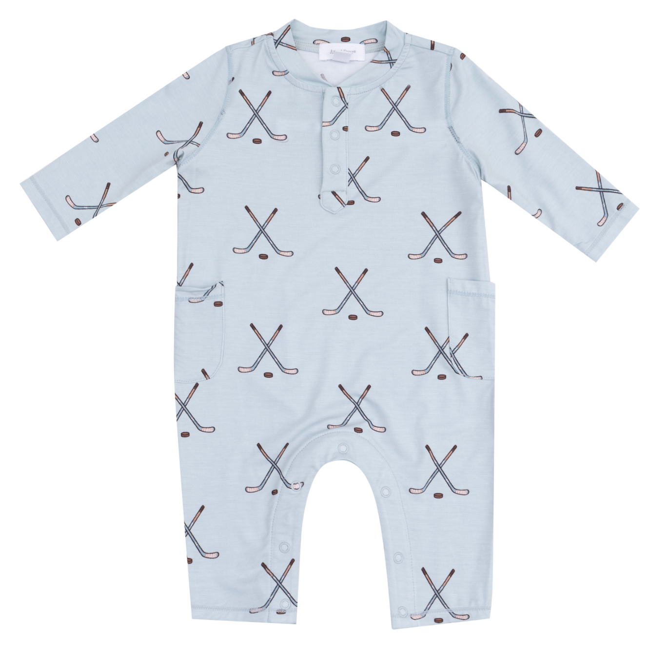 Hockey - Stone Blue - Romper