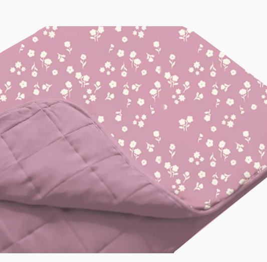 Mini Floral Toddler Cloud Blanket