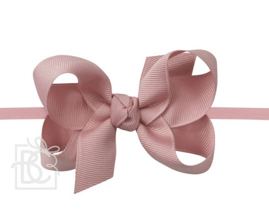 Antique Mauve 3.5" Pantyhose Headband