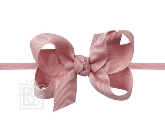 Mauve 3.5" Pantyhose Headband