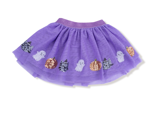 Purple Halloween Tutu Skirt
