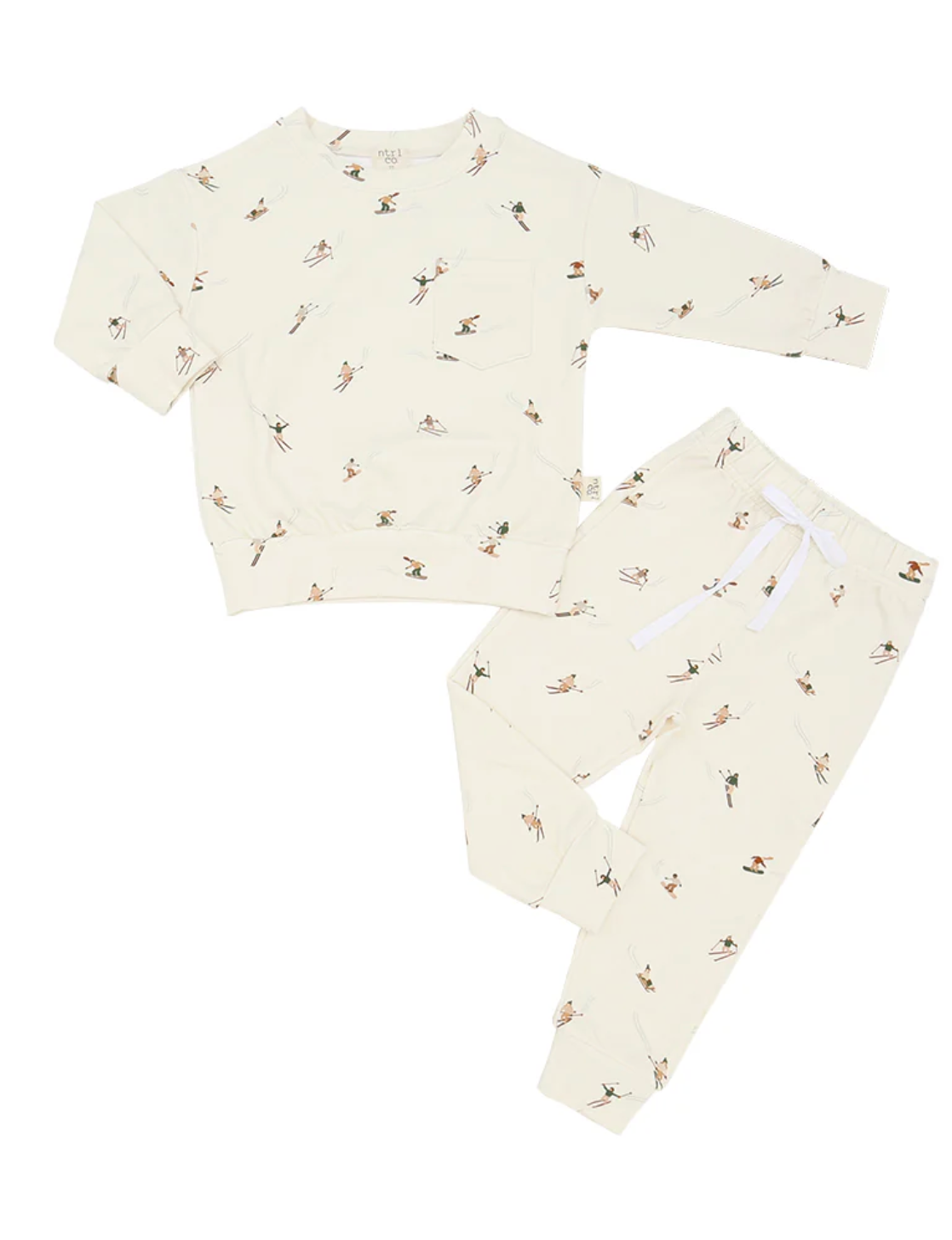 Snowy Sloped Jogger Set