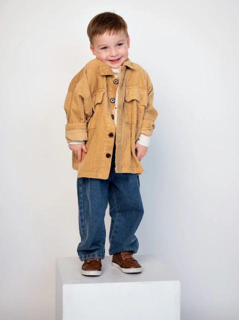 Corduroy Tan Jacket